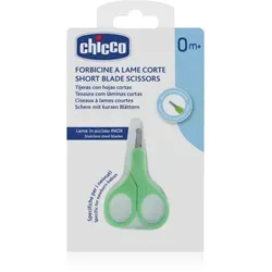 Chicco Short Blade Scissors Kinderschere mit abgerundeter Spitze 0 m+ 1 St.