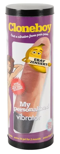 Cloneboy Penis Abdruck Set Black - Lustiges Geschenk für den Junggesellenabschied - Sexspielzeug, eignet sich perfekt als humorvolles Andenken und sorgt für unvergessliche Momente auf dem JGA.