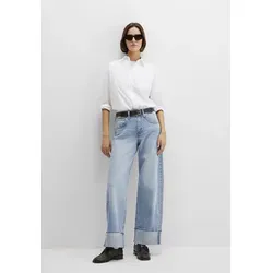 Mavi Weite Jeans SANDRA Cuffed Wide Leg blau 32