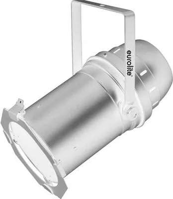 EUROLITE LED PAR-64 COB 3000K 100W Zoom, schwarz - Professioneller PAR-Scheinwerfer für Theater und Events, mit 100W warmweißer COB-LED für brillantes Licht und hohem Farbwiedergabeindex (CRI >90). Flexibel einstellbarer Abstrahlwinkel von 11-35°.