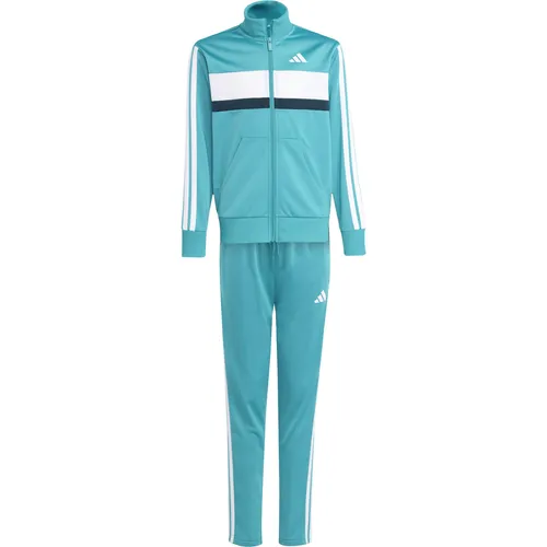 Adidas Kinderjogginganzug J 3S TIBERO TS, Gr. 164 - Trainingsbekleidung für Kinder, schweißableitend und schnell trocknend für maximalen Komfort beim Sport.