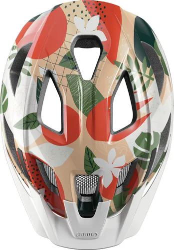 ABUS Fahrradhelm Aduro 3.0 – Sportiver Helm für Damen und Herren in Orange, Größe L - Fahrradhelm mit hervorragender Belüftung und sicherem In-Mold-Design für optimalen Schutz – ideal für sportliche und alltägliche Fahrten.