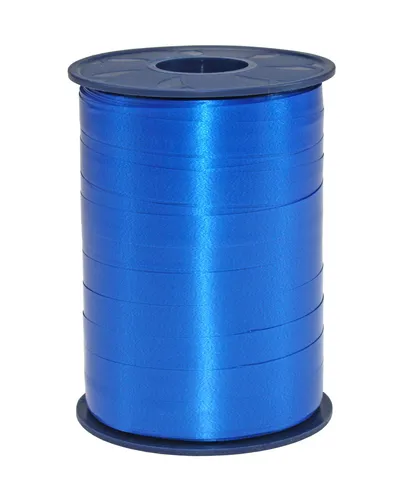 Polyband/Ringelband/Kräuselband 10mm/250m Blau 10-614