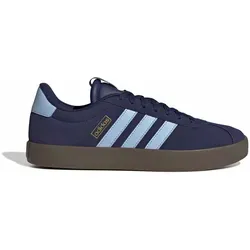 ADIDAS Herren Freizeitschuhe VL Court 3.0 - Sneaker aus weichem Leder, gefüttert für zusätzlichen Komfort. Die vulkanisierte Gummiaußensohle bietet Flexibilität und einen lässigen Skate-Vibe.