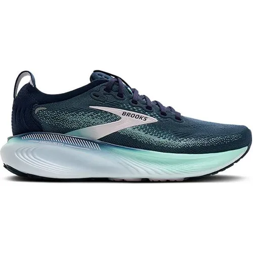 Brooks Damen Adrenaline GTS 25 – Laufkomfort in Blau, Größe 39.0 - Erlebe geschmeidigen Laufkomfort mit dem Brooks Adrenaline GTS 25. Ideal für lange Distanzen, bietet er optimale Dämpfung und Unterstützung für dein tägliches Training.