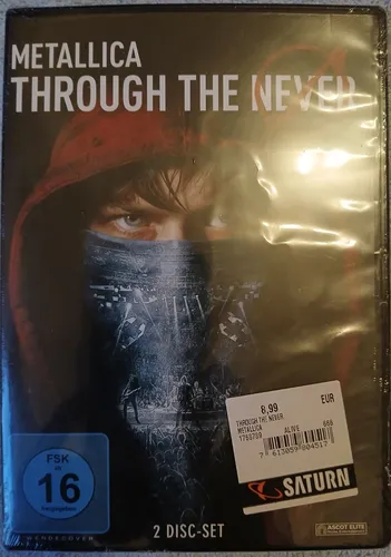 Metallica LIVE DVD Box "Through the never" (2014) 2 Disk Set - NEU & OVP!!!