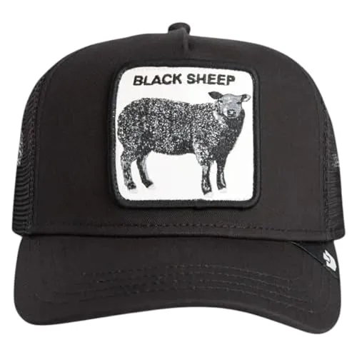 GOORIN Bros. Black Sheep Trucker Cap - Trucker Cap aus hochwertigem Material mit verstellbarem Druckknopf-Verschluss, ideal für stilbewusste Träger und garantiert authentisch mit holografischem Aufkleber.