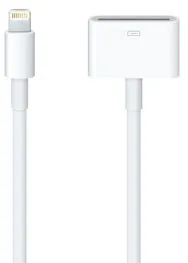 Apple Lightning/30-pin Adapter 0.2m - A/V-Kabel & Adapter, ermöglicht die Verbindung von alten 30-Pin Geräten mit modernen Lightning Anschlüssen für eine einfache Datenübertragung.