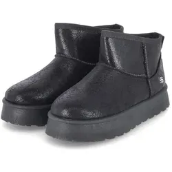 Dockers by Gerli Dockers By Gerli 57EQ701680100 Unisex Textil black Winterstiefel schwarz 31 EU