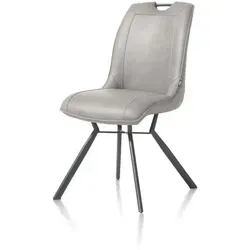 Henders & Hazel Michiel Esszimmerstuhl 2er Set - Esszimmerstühle mit zeitloser Eleganz und ergonomischer Sitzschale für höchsten Komfort, ideal für jeden Wohnstil.