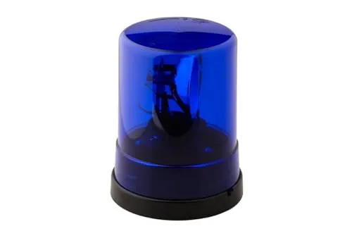 HELLA Rundumleuchte KL 700 - Halogen Warnleuchte 24V blau - Robuste Halogen-Kennleuchte für 24V-Anwendungen mit hoher Lichtaustrittsfläche und IPX9K Schutz. Ideal für Fahrzeuge, die Sichtbarkeit und Sicherheit erfordern.