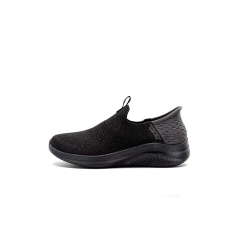 Skechers Damen Ultra Flex 3.0 Smooth Step Sneakers - Damen-Sneaker mit Hands Free Slip-Ins für müheloses Anziehen, exklusivem Fersenkissen und luftgekühlter Memory-Schaum Einlegesohle für höchsten Komfort.