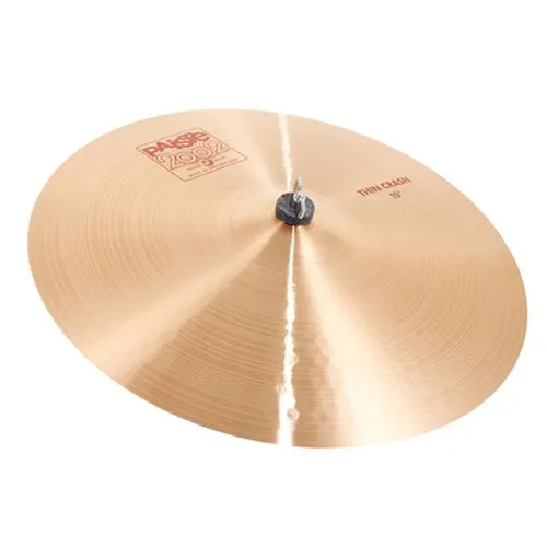 Paiste 2002 Thin Crash 17" - Becken für Rock und Pop, handgehämmert aus CuSn8 Bronze für brillanten, dynamischen Sound. Ideal für Bühne und Studio, vielseitig einsetzbar mit kraftvoller Präsenz.