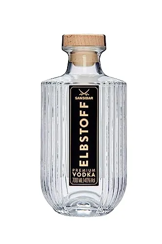 Skin Gin | Sansibar Vodka by Elbstoff | 700 ml | Destilliert und veredelt mit feinen Destillaten von SYLTER Meersalz und Kalamata Oliven | 40% vol.
