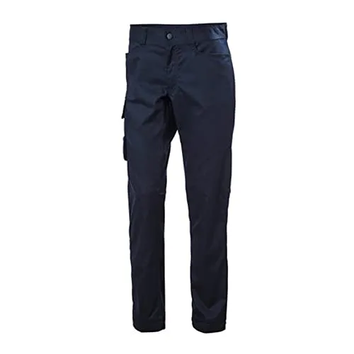 Helly Hansen MANCHESTER SERVICE PANT 77525 - schwarze Arbeits- & Schutzhose - Robuste Helly Hansen Hose für den professionellen Einsatz, bietet höchsten Tragekomfort und Strapazierfähigkeit bei der Arbeit.