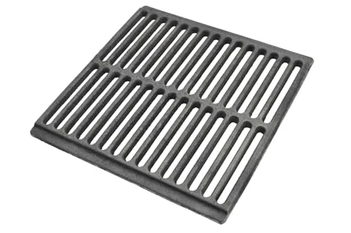 SEZAM 26 x 26 cm Gussrost Ofenrost Ascherost Gußrost verschiedene Durchmesser, Kaminrost passend Kaminofen Tafelrost Rost Ofengitter Feuerrost Kohlerost