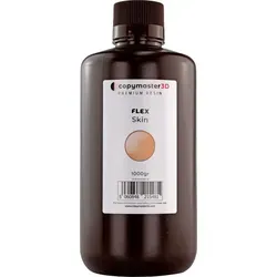 Copymaster3D Flex UV-Harz - 1 kg - Hochflexibel für 3D-Druck - Hochflexibles UV-Harz für präzise 3D-Modelle. Ideal für Details und flexible Anwendungen. Kompatibel mit gängigen 3D-Druckern, schnelle Aushärtung und geringere Schrumpfung.