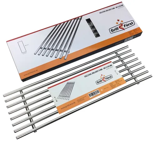 Grillfürst Edelstahl Grillrost für Broil King - pflegeleicht und robust - Grillroste für Broil King Imperial und Regal, langlebig aus Edelstahl mit 9 mm starken Streben, ideal für mühelose Reinigung und perfekte Grillmarkierungen.