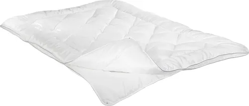 IRISETTE 4-Jahreszeiten-Steppbett, weiß, 135x8 cm - Bettdecken für jede Jahreszeit, hochwertige Materialien für besten Schlafkomfort, ideal für ganzjährige Nutzung.