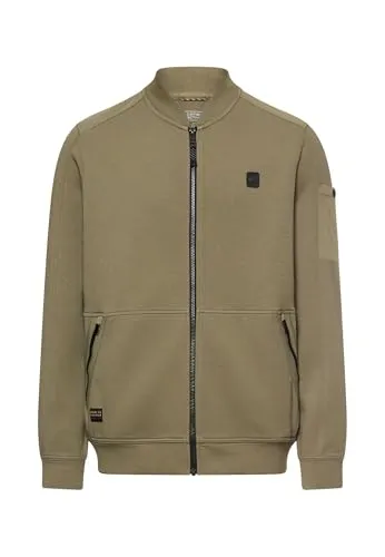 camel active Sweatjacke in Größe XL - Modische Sweatjacke aus 80% Baumwolle, ideal für den Alltag. Pflegeleicht und bequem, perfekt für entspannte Tage.
