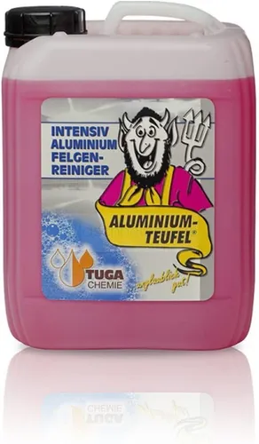 Tuga Chemie Aluminium Teufel Felgenreiniger Gel 5L - Felgenreiniger für eine gründliche Felgenpflege, ideal für Aluminiumfelgen und entfernt selbst hartnäckigen Schmutz.