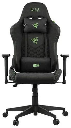 RAZER Gaming Chair Tarok Natrix Cloth - Bürostuhl mit verstellbaren Kopfstützen und maximaler Gewichtskapazität von 130 kg, ideal für komfortables Arbeiten oder Gaming.