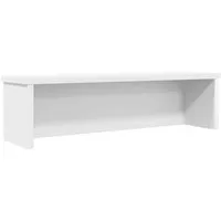 vidaXL Küchenregal Stapelbar Weiß 60x15x16 cm - Standregal aus Holzwerkstoff, platzsparend und stapelbar, ideal für eine organisierte Küche oder Zuhause.