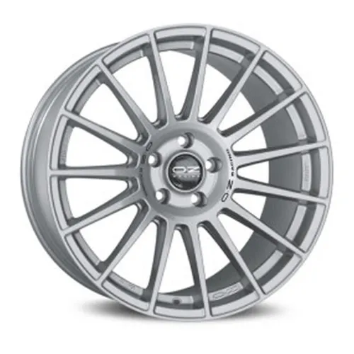 OZ Racing Superturismo Dakar Alufelge für Porsche Cayenne Diesel 10x20 - Felgen für Porsche Cayenne, 10x20 Zoll in Matt Race Silver mit Black Lettering, bieten optimale Performance und ein sportliches Design.