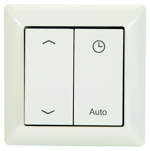 Dimplex ACS FS Funk-Bedienschalter - Zubehör für dezentrale Lüftungsgeräte, praktischer Funksender für einfache Wandinstallation und komfortable Steuerung des Betriebsmodus.