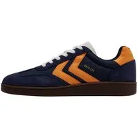 hummel VM78 CPH RS Sneaker schwarz 44 EU - Sportliche Sneaker in Größe 44, aus hochwertigem Leder und Synthetik, mit leicht profiliertem Gummiprofil für optimalen Halt und Komfort.