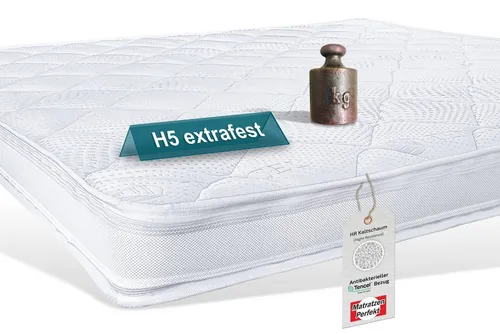 Matratzen Perfekt Kaltschaumtopper TOKIO, 12cm hoch - Hochwertiger Kaltschaumtopper mit 50kg/m³ Raumgewicht, ideal für optimale Körperanpassung und für Allergiker geeignet. Erleben Sie erholsame Nächte!