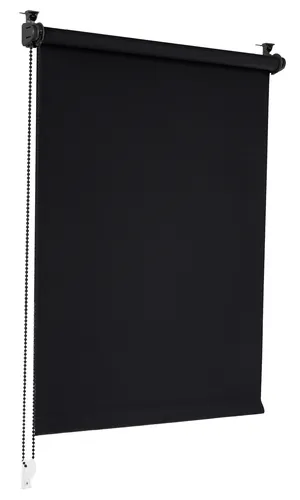 Verdunkelungsrollo Schwarz 120x150cm - Jalousien & Rollos, modernes klemmbares Rollosystem, ideal zur Verdunkelung und für alle Zimmer geeignet, pflegeleicht und flexibel montierbar.