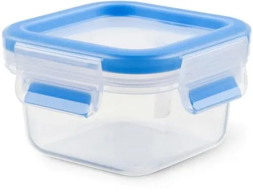 Emsa Clip Close Frischhaltedose 250ml - Quadratisch, 100% hygienisch dicht, ideal für Babynahrung, spülmaschinenfest und auslaufsicher