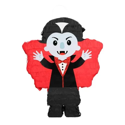 Boland 30981 - Pinata Vampir, 33 x 10 x 45 cm, Hängedeko, Dekoration für Geburtstag, Mottoparty und Karneval