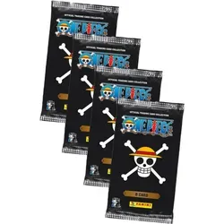 Panini One Piece Karten - Anniversary Sammelkarten (2025) - 4 Booster