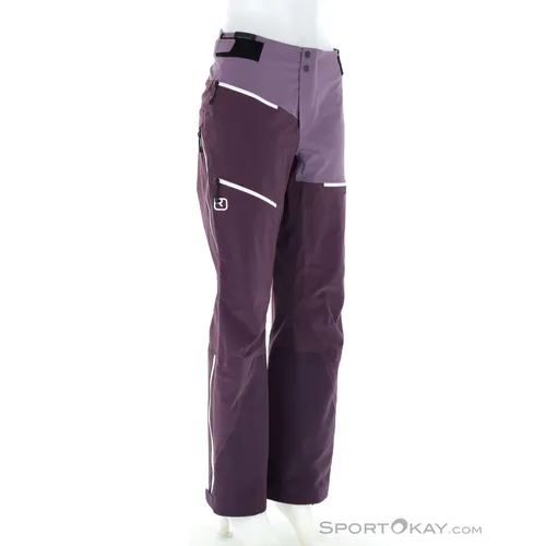 Ortovox Westalpen 3L Pants Damen - Lila - XL - Wanderhosen für Damen, wasserdicht und atmungsaktiv, ideal für anspruchsvolle Outdoor-Abenteuer.