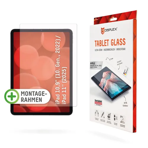 DISPLEX Tablet Glass iPad 10,9" (10. Gen., 2022)/11" (11. Gen., 2025)