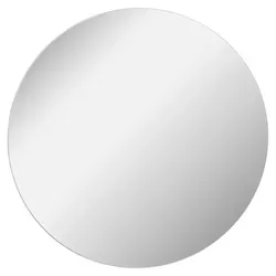 Mid.you runder Wandspiegel, 60 cm - Badezimmerspiegel im puristischen Design, ideal für einen makellosen Look – dank der rahmenlosen Silhouette wirkt er besonders elegant.
