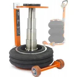 Druckluftwagenheber M80135 - 6T Autoheber mit Luftkissen - Wagenheber, Tragkraft: 6 t, pneumatischer Betrieb für schnelle und mühelose Hebevorgänge.