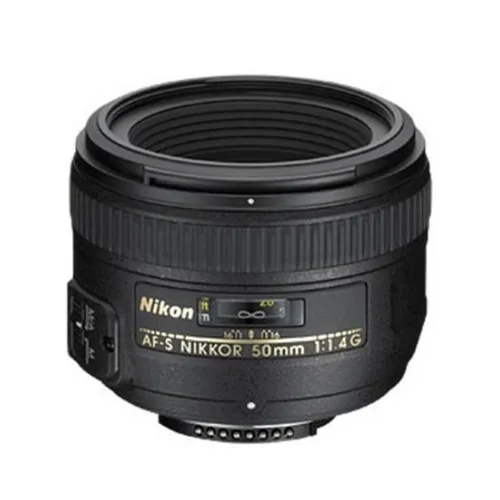 Nikon AF-S Nikkor 50mm f/1.4G - Hochwertiges Vollformatobjektiv - Objektiv für Nikon F, ideal für Portraits und kreative Fotografie mit hervorragender Lichtstärke.