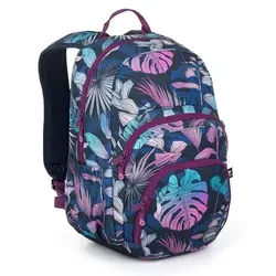 Studentenrucksack Topgal SKYE 25031 - Blau/Lila - Der Topgal SKYE 25031 ist der ideale Rucksack für Schule und Uni. Ergonomisch, leicht und mit durchdachter Aufteilung bietet er Platz für alles Wichtige und sorgt für optimalen Tragekomfort.