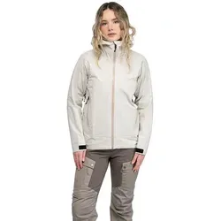 Bergans Funktionsjacke "Vaagaa" in Creme - XL - Hochwertige Funktionsjacke für Outdoor-Aktivitäten: Wasserdicht, atmungsaktiv und winddicht. Ideal für wechselhafte Wetterbedingungen mit verstellbarer Kapuze und schnelltrocknendem Material.
