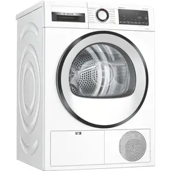 Serie 6 WQG2410EX Wärmepumpen Trockner Frontlader - Trockner mit A++ Energieeffizienz, 9 kg Fassungsvermögen und besonders leiser Betriebslautstärke von 64 dB – ideal für jede Haushaltsgröße.