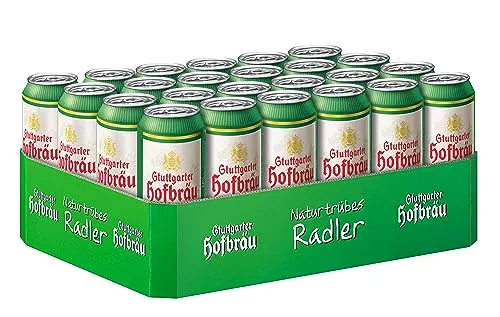Stuttgarter Hofbräu Naturtrübes Radler, EINWEG 24x0,50 L Dose
