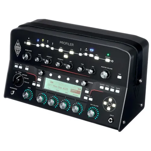 Kemper Profiler PowerHead MK 2 - Verstärker mit 600 Watt Class D Endstufe und neuester Liquid Profiling-Technologie für extrem präzises Amp-Profiling. Ideal für Studio und Bühne, bietet bis zu 20 Effektblöcke und 8-Kanal USB Audio Interface für flexibles Recording.