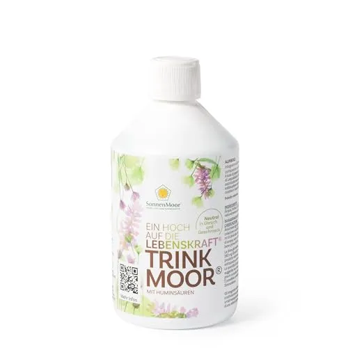 Trinkmoor 500 ml - Moor zum Trinken von SonnenMoor - Erste-Hilfe-Set für Haushalt & Arbeitsplatz, 100% natürliche Inhaltsstoffe aus über 350 Pflanzen und Kräutern für Ihre Lebenskraft.
