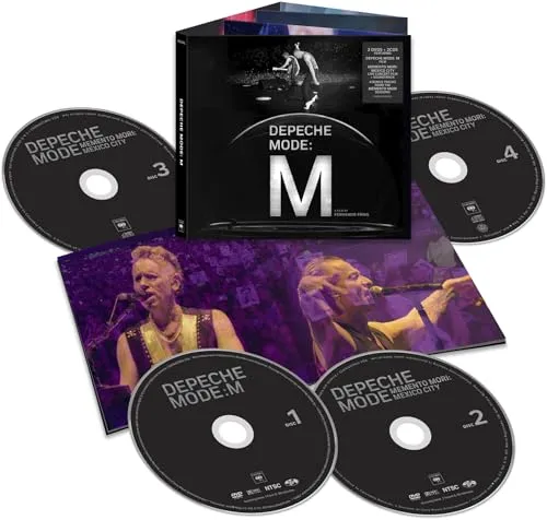 DEPECHE MODE Memento Mori: Mexico City 2 CD + 2 DVD - Box Set mit 2 CDs und 2 DVDs, enthält exklusive Live-Aufnahmen und ist ein Muss für jeden Depeche Mode Fan!