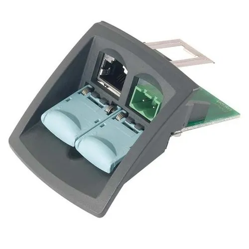Siemens 6GK19011BK000AA1 FC RJ45 Outlet Einsatz - Leitungs- & Kabelverbinder, geschirmte Buchse/Buchse für zuverlässige Netzwerkverbindungen, ideal für industrielle Anwendungen.