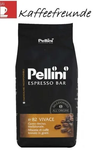 kg Pellini Espresso Bar no.82 Vivace Bohnen 6 x 1