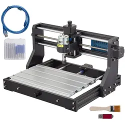 VEVOR CNC 3018 DIY Graviermaschine Pro - Sonstiges Elektrowerkzeug mit großem Arbeitsbereich von 300x180x45mm und leistungsstarkem Motor für präzise Gravuren. Ideal für kreative DIY-Projekte und professionelle Anwendungen.
